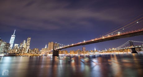 Tour fotografico notturno del ponte di Brooklyn